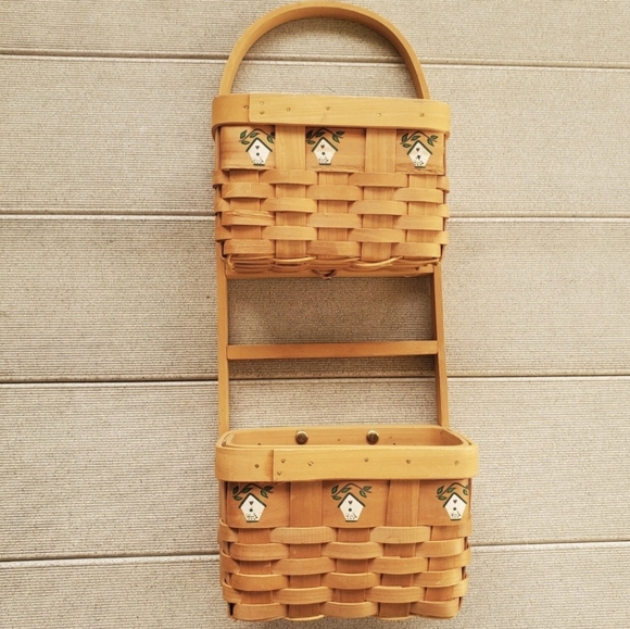 Wicker Basket Letter Holder - Picture 15 of 16